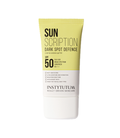 Sunscription de tamaño Deluxe, protección antimanchas SPF50, 50 ml, Institutum